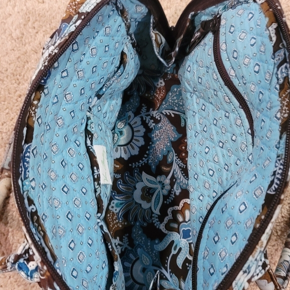 Retired Archived Vera Bradley Purse Java Blue - Picture 2 of 6